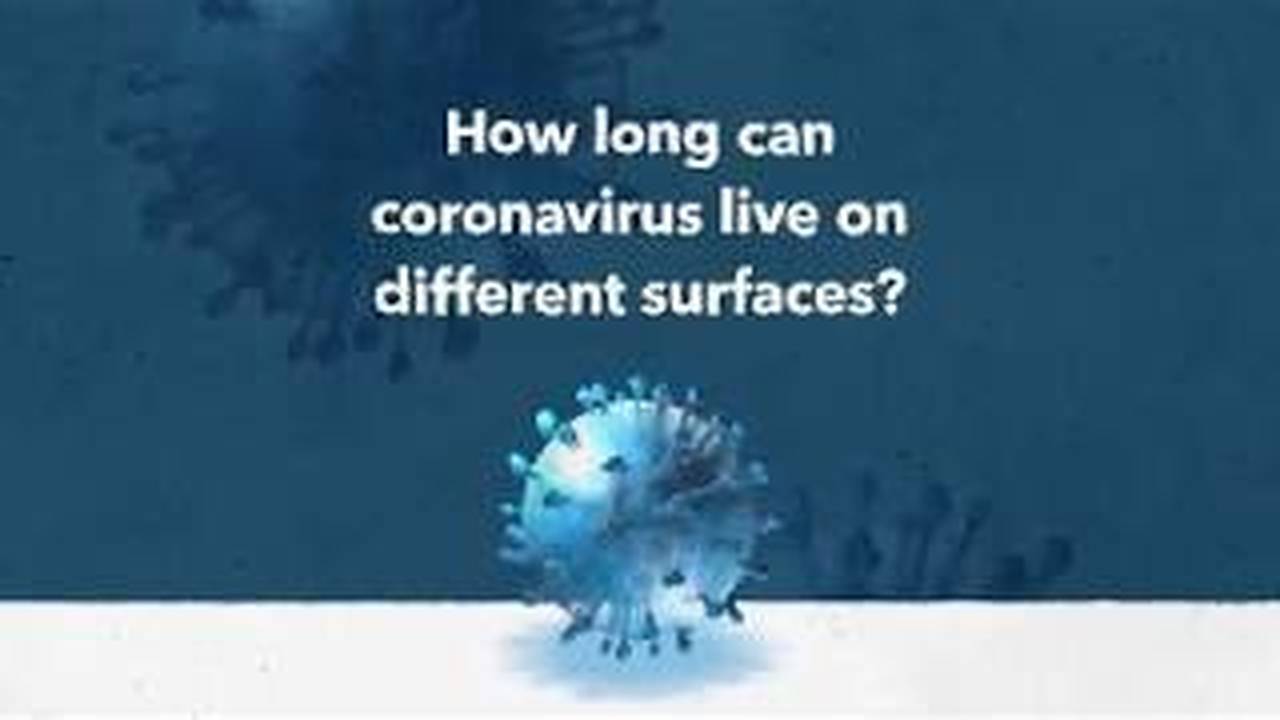 HOW LONG CAN CORONAVIRUS LIVE ON DIFFERENT SURFACES VOA Vidio