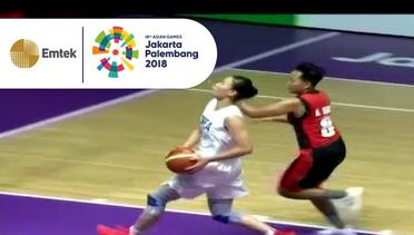 Hasil Pertandingan Basket Putri Indonesia vs Unified Korea | Gempita Asian Games 2018