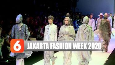 Kolaborasi Desainer Lokal untuk Hijabers di Jakarta Fashion Wewk - Liputan 6 Siang