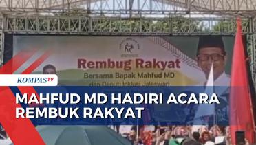 Kampanye di Pasuruan, Mahfud MD Hadiri Acara Rembuk Rakyat di Stadion Untung Suropati