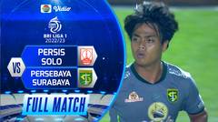 Full Match - PERSIS Solo VS PERSEBAYA Surabaya | BRI Liga 1 2022/23