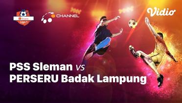 Full Match - PSS Sleman vs Perseru Badak Lampung | Shopee Liga 1 2019/2020