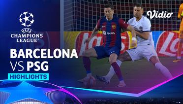 Barcelona vs PSG - Highlights | UEFA Champions League 2023/24 - Quarter Final