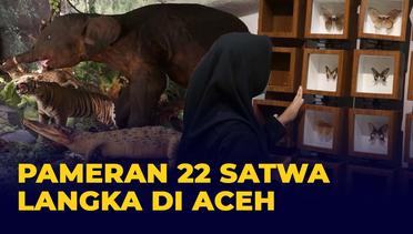 Pameran 22 Satwa Langka di Museum Aceh