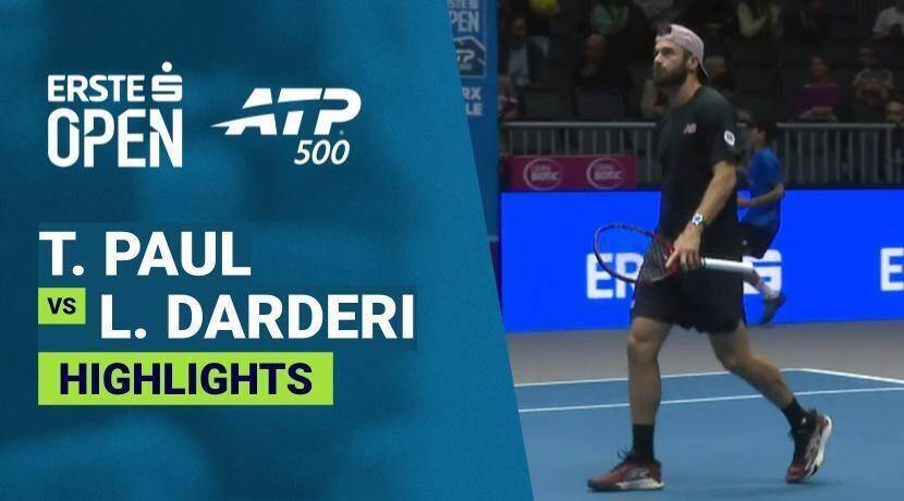 Tommy Paul vs Luciano Darderi - Round 2 (Glaubandich Court) | ATP 500: Erste Bank Open 2026