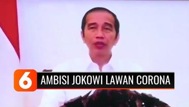 Jokowi Tegaskan, Apapun Caranya Corona Harus Turun Pada Bulan Mei hingga Juli Nanti