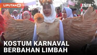 Warga Tangerang Rayakan Kemerdekaan Dengan Karnaval Kostum Dari Limbah