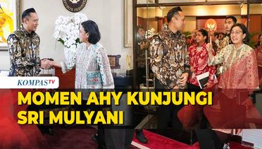 Momen Menteri AHY Temui Sri Mulyani, Sempat Cerita Era SBY-JK