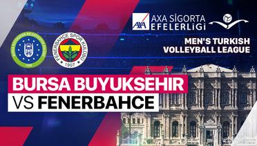 Bursa Buyuksehiir Belediiye Spor vs Fenerbahce Parolapara - Full Match | Men's Turkish Volleyball League 2023/24