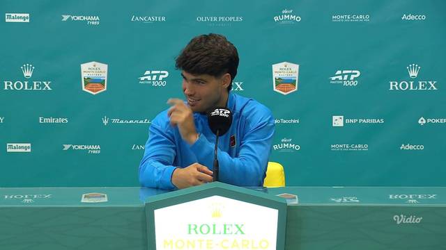 Carlos Alcaraz, Round 2 - Rolex Monte-Carlo Masters 2026 (After Match Press Conference) | ATP 2026