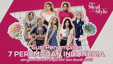 7 Perempuan Indonesia dengan Fashion Inspiratif dan Ikonik 2021 versi Fimela