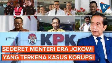 Siapa Saja Menteri di Era Jokowi yang Tersandung Kasus Korupsi?