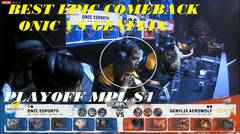 EPIC COMEBACK ONIC VS GNFLX AEROWOLF SUPER LATE GAME SASA KARRIE OVER POWER