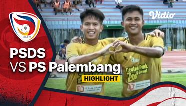 Highlight - PSDS Deli Serdang vs PS. Palembang | Liga 3 Nasional 2021/22
