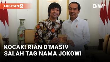 Selamati Ulang Tahun Jokowi, Rian D’Masiv Malah Tag Joko yang Lain