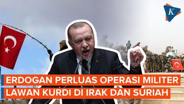 Erdogan Kerahkan Jet Tempur, Turkiye Belum Puas Serang Irak dan Suriah