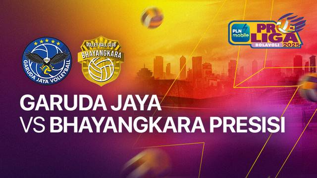 Putra: Jakarta Garuda Jaya vs Jakarta Bhayangkara Presisi - Full Match | PLN Mobile Proliga 2025