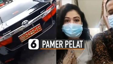 Viral Wanita Pamer Mobil Berpelat TNI, Akhirnya Klarifikasi