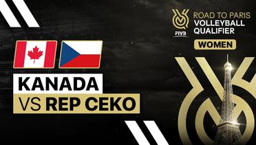 Full Match | Kanada vs Republik Ceko | Women's FIVB Road to Paris Volleyball Qualifier