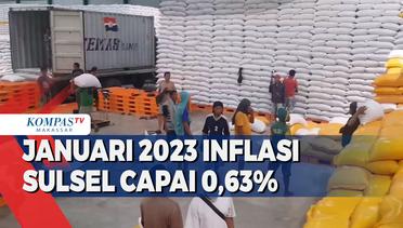 Januari 2023 Inflasi Sulsel Capai 0,63%