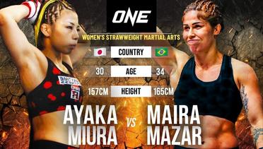 Ayaka Miura vs. Maira Mazar | Full Fight Replay