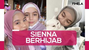 Pesona Sienna, Anak Marshanda Tampil Kenakan Hijab