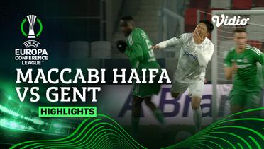 Maccabi Haifa vs Gent - Highlights | UEFA Europa Conference League 2023/24