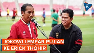 Puja Puji Jokowi untuk Erick Thohir