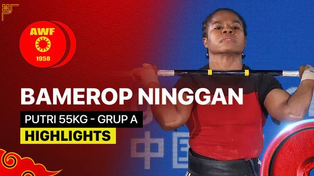 Bamerop Ninggan - Grup A - Highlights | Asian Weightlifting Championship 2025
