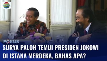 Presiden Jokowi Gelar Pertemuan dengan Surya Paloh, Pertemuan Berlangsung Tertutup | Fokus
