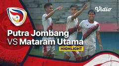Highlight - Semifinal Liga 3 :Putra Jombang vs Mataram Utama FC | Liga 3 Nasional 2021/22