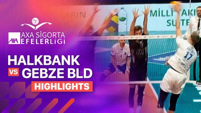 Halkbank vs Gebze Bld - Highlight | Turkish Men's Volleyball League 2025/26