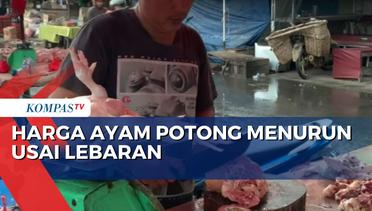 Usai Lebaran, Harga Ayam Potong di Pasar Tradisional Pangkal Pinang Turun