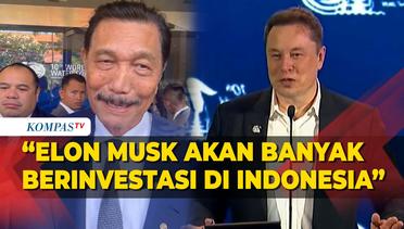Luhut Ungkap Elon Musk akan Berinvestasi di Indonesia: Baterai, Ai Hingga Peluncuran Roket Spacex