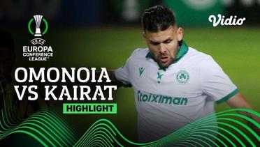 Highlight - Omonoia vs Kairat | UEFA Europa Conference League 2021/2022