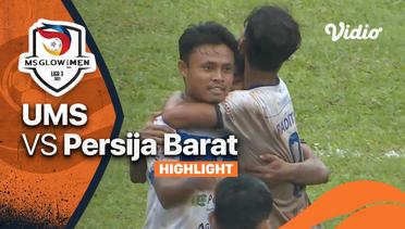 Highlight  - UMS 4 vs 0 Persija Barat | Liga 3 2021/2022