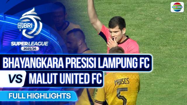 Bhayangkara Presisi Lampung FC vs Malut United FC - Full Highlights | BRI Super League 2025/26