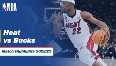 Match Highlights | Game 1: Miami Heat vs Milwaukee Bucks | NBA Playoffs 2022/23