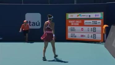 Match Highlights | Belinda Bencic vs Heather Watson | Miami Open 2022