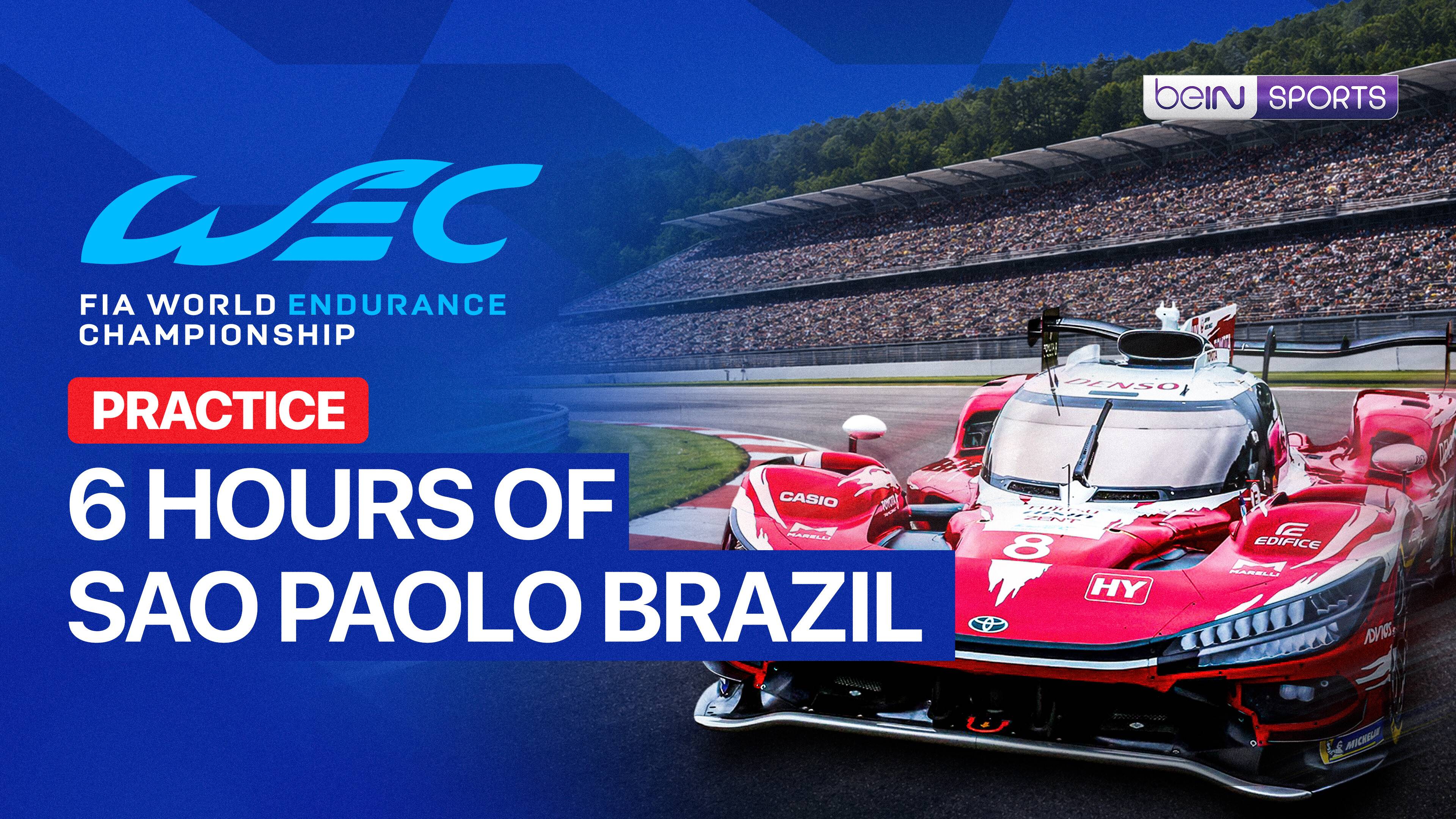 Practice: 6 Hours of Sao Paolo, Brazil - WEC 2026