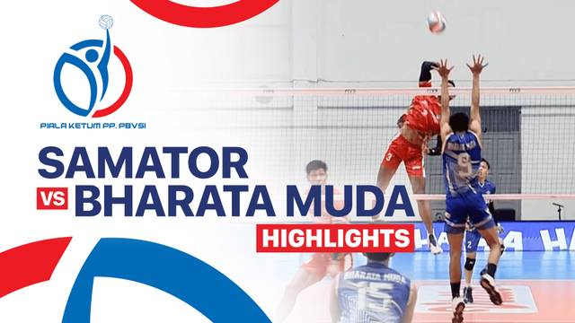 Samator vs Bharata Muda - Highlight | Piala Ketua Umum PBVSI 2025