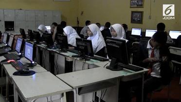 UNBK SMP di Palembang Terkendala Masalah Server