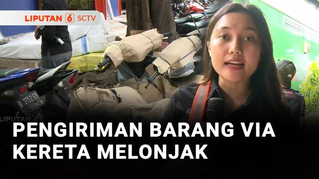 Jelang Nataru, Pengiriman Barang Via Kereta Melonjak | Liputan 6