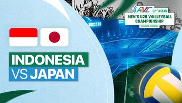 Indonesia vs Japan - Full Match | 22nd Asian Men's U-20 Volleyball Championship