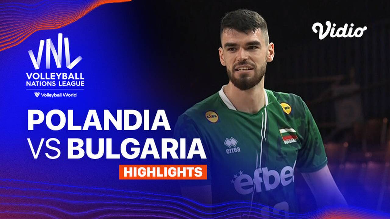 Polandia vs Bulgaria - Highlights | Men's Volleyball Nations League