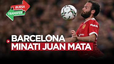 Bursa Transfer, Barcelona Tertarik Datangkan Juan Mata Secara Gratis