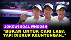 Jokowi Jawab Kritik Tajam soal Whoosh: Bukan Cari Laba, Tapi Diukur dari Keuntungan...