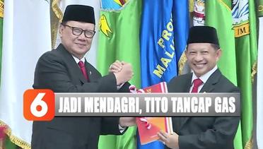 Mendagri Tito Langsung Tancap Gas Sesuaikan dengan Pola Kepemimpinan Jokowi - Liputan 6 Pagi