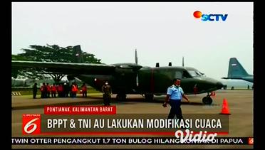BPPT & TNI AU Pontianak Lakukan Modikasi Cuaca