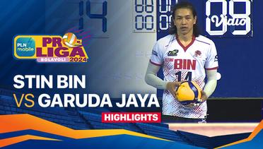 Putra: Jakarta STIN BIN vs Jakarta Garuda Jaya - Highlights | PLN Mobile Proliga 2024